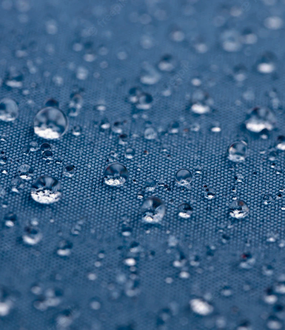 blue-materials-with-water-droplets-that-ar 1